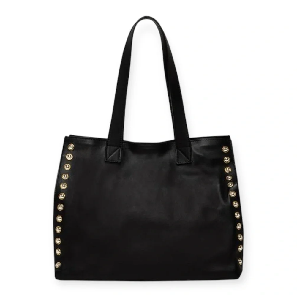 Gianni Chiarini Bag Borsa a Spalla Dorotea Black Leather Large Tote NWT w Flaw - Picture 8 of 8